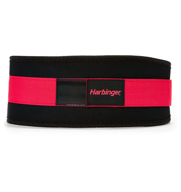 Harbinger Womens 5-Inch Foam Core Belt Pink XS