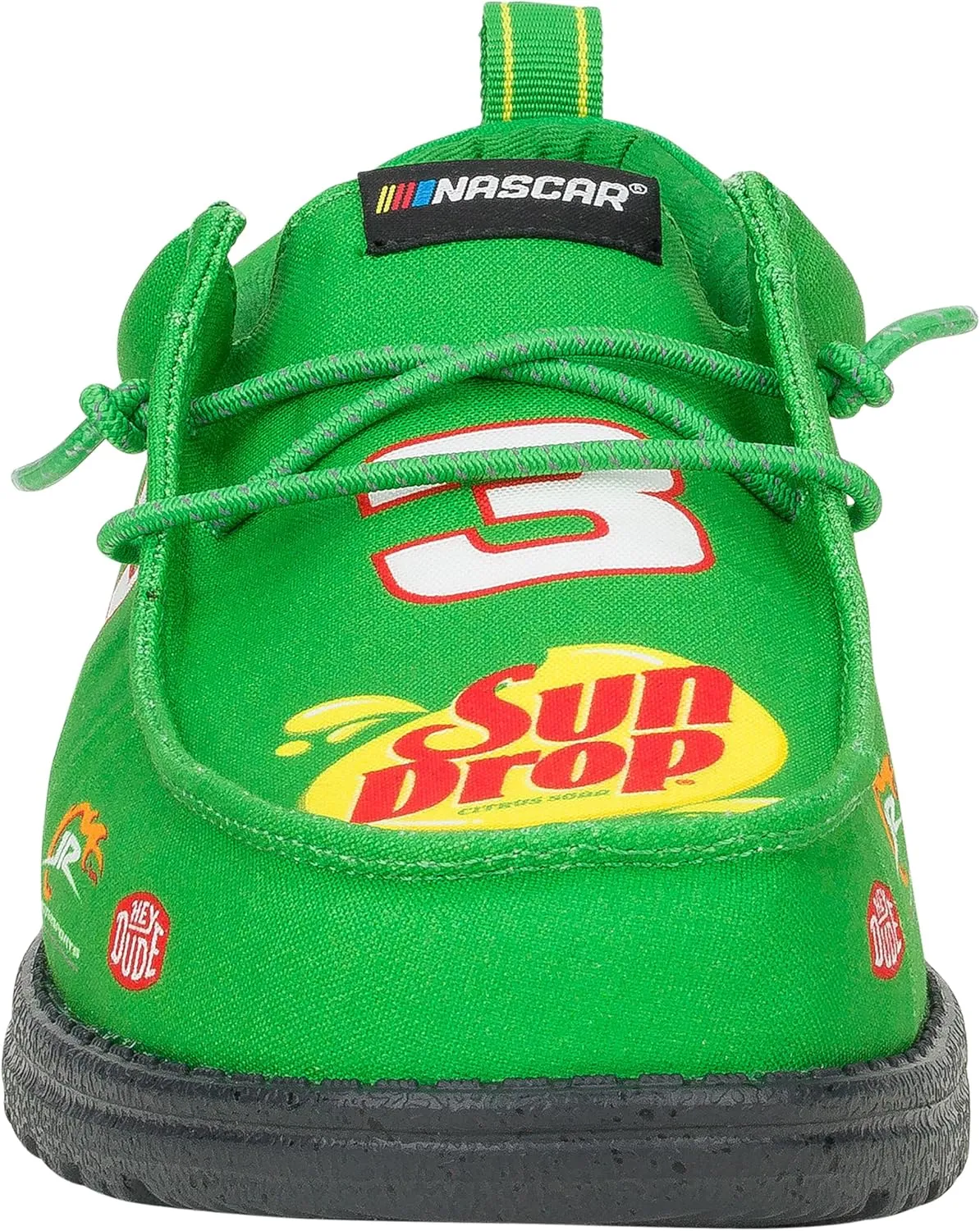HEYDUDE X NASCAR, Men's Slip-on Loafers, Comfortable & Light-Weight