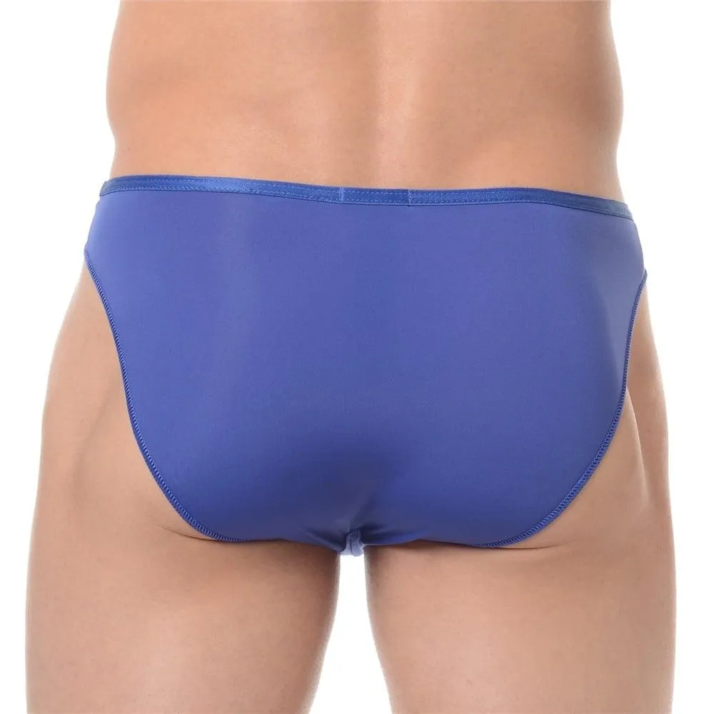 Hom Plumes Temptation Micro Brief - Blue