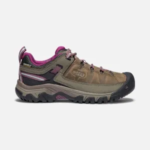 Keen Women's Targhee III Waterproof Hiking Shoes- Weiss/ Boysenberry