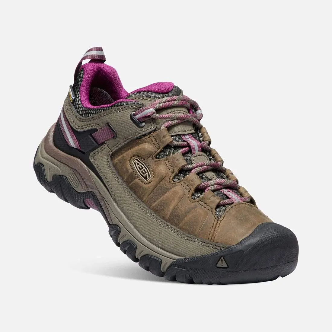 Keen Women's Targhee III Waterproof Hiking Shoes- Weiss/ Boysenberry