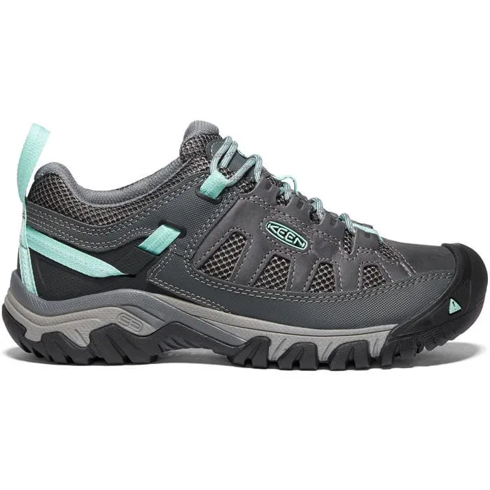 Keen Women's Targhee Vent Shoes- Steel Grey/ Ocean Wave