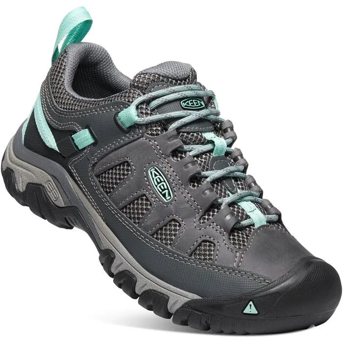 Keen Women's Targhee Vent Shoes- Steel Grey/ Ocean Wave
