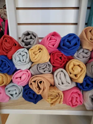 Linen Scarf - Natural Hand Dyed