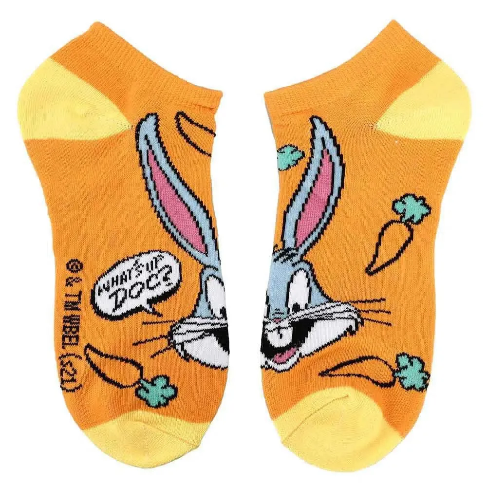 Looney Tunes - Cartoon Characters Ankle Socks (5 Pairs) - Bioworld