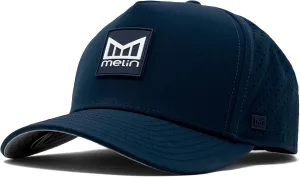 melin Odysea Stacked Hydro, Snapback Hats, Water-Resistant Baseball Caps for Men & Women, Golf, Running, or Workout Hat