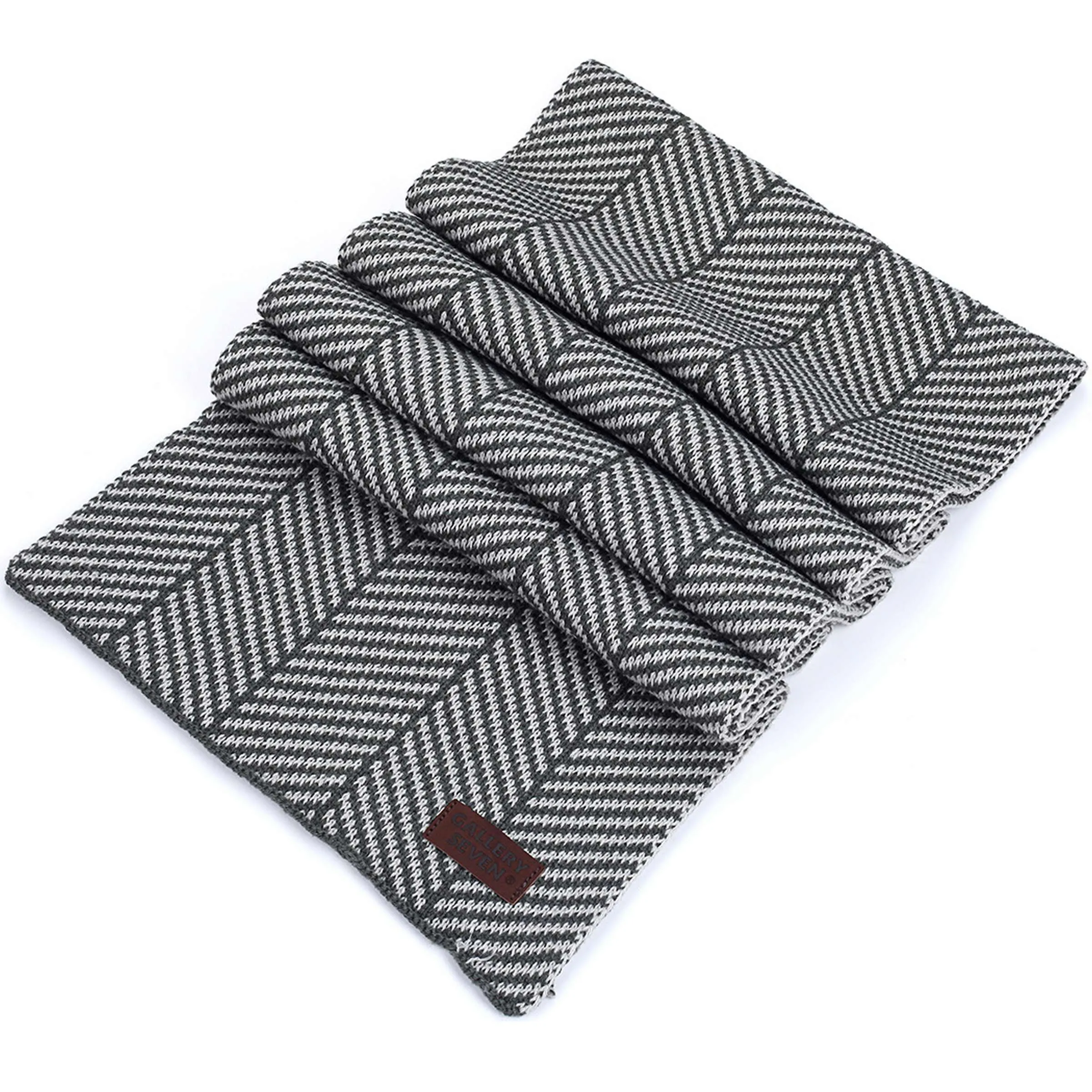Men's Soft Knit Winter Scarf