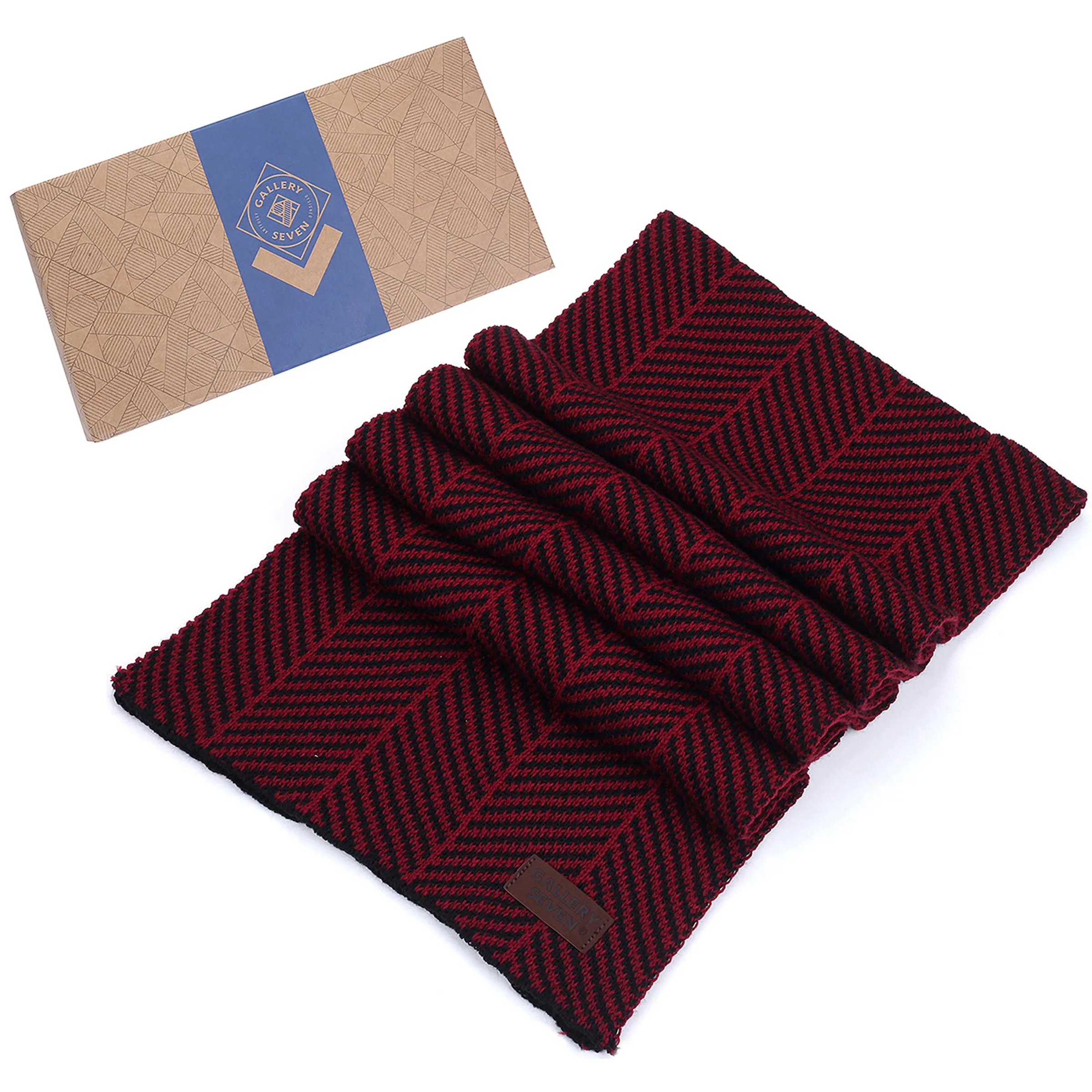 Men's Soft Knit Winter Scarf