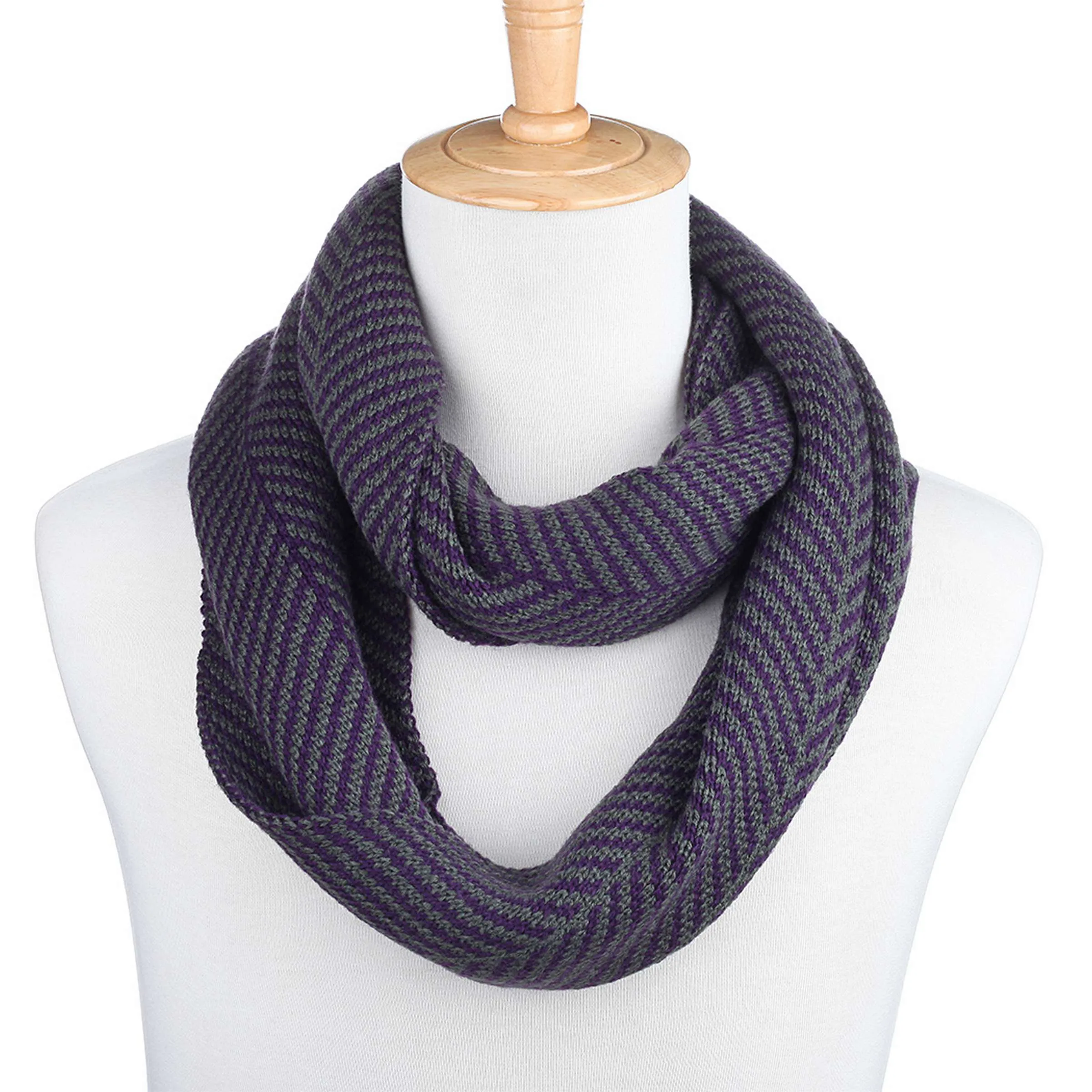 Men's Soft Knit Winter Scarf