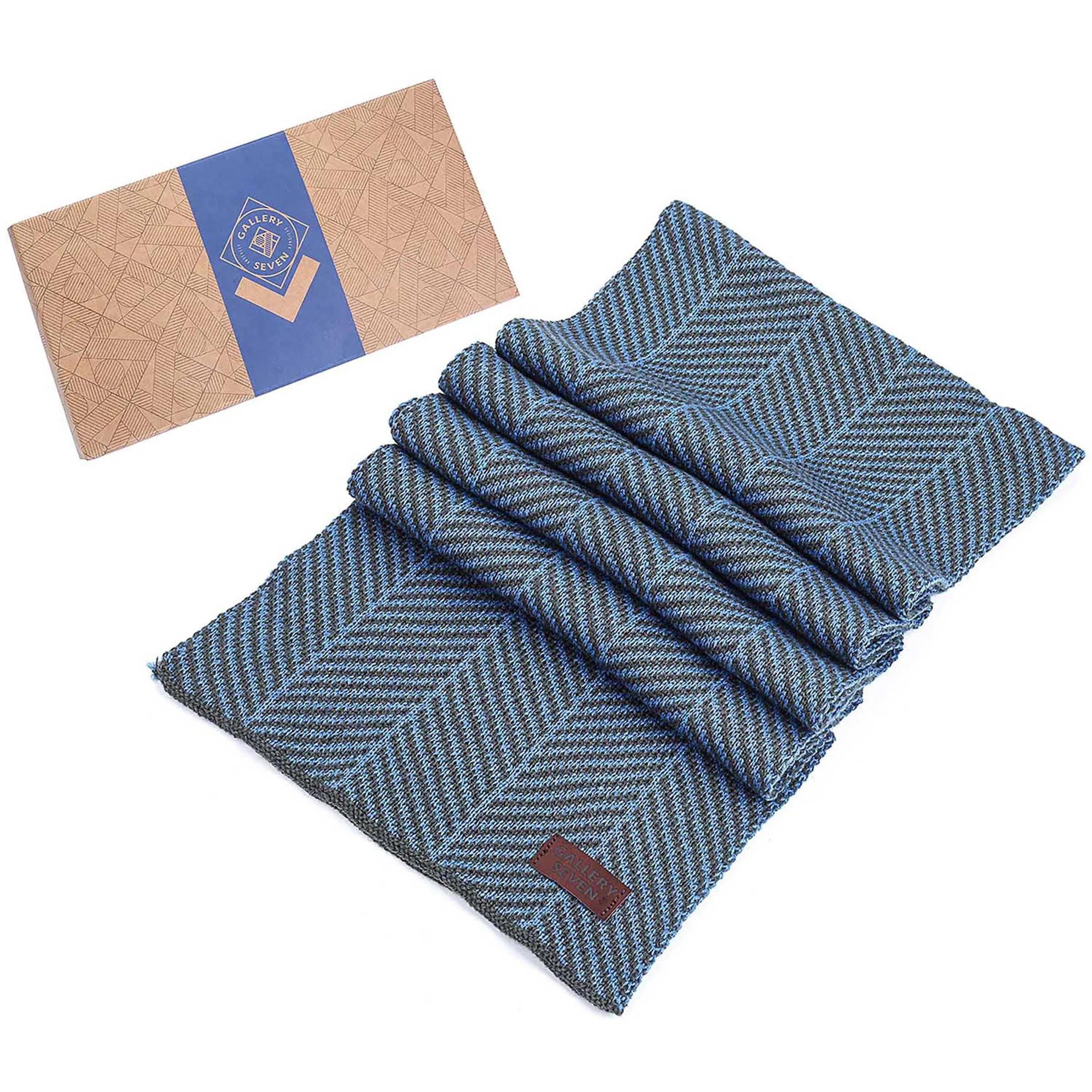 Men's Soft Knit Winter Scarf