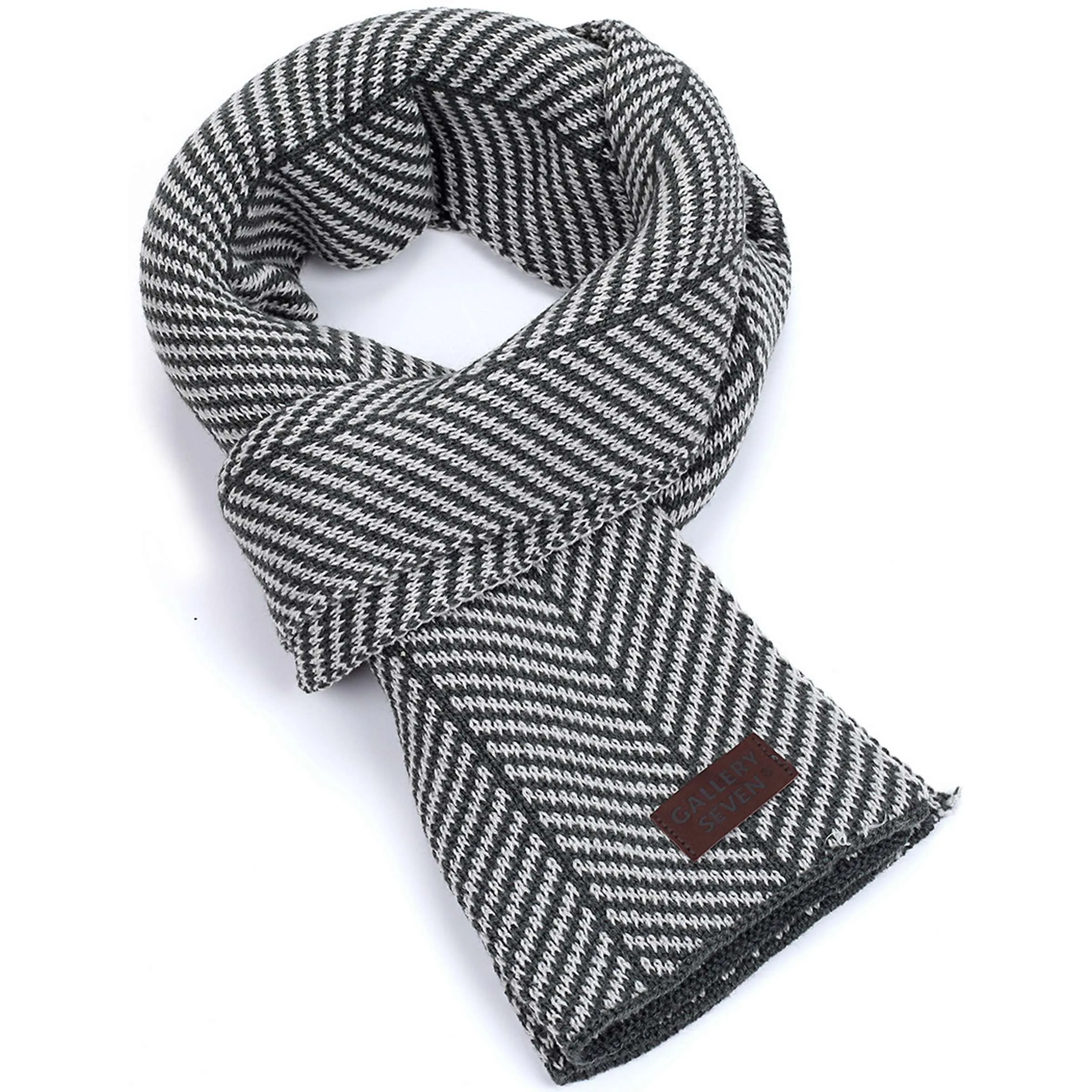 Men's Soft Knit Winter Scarf