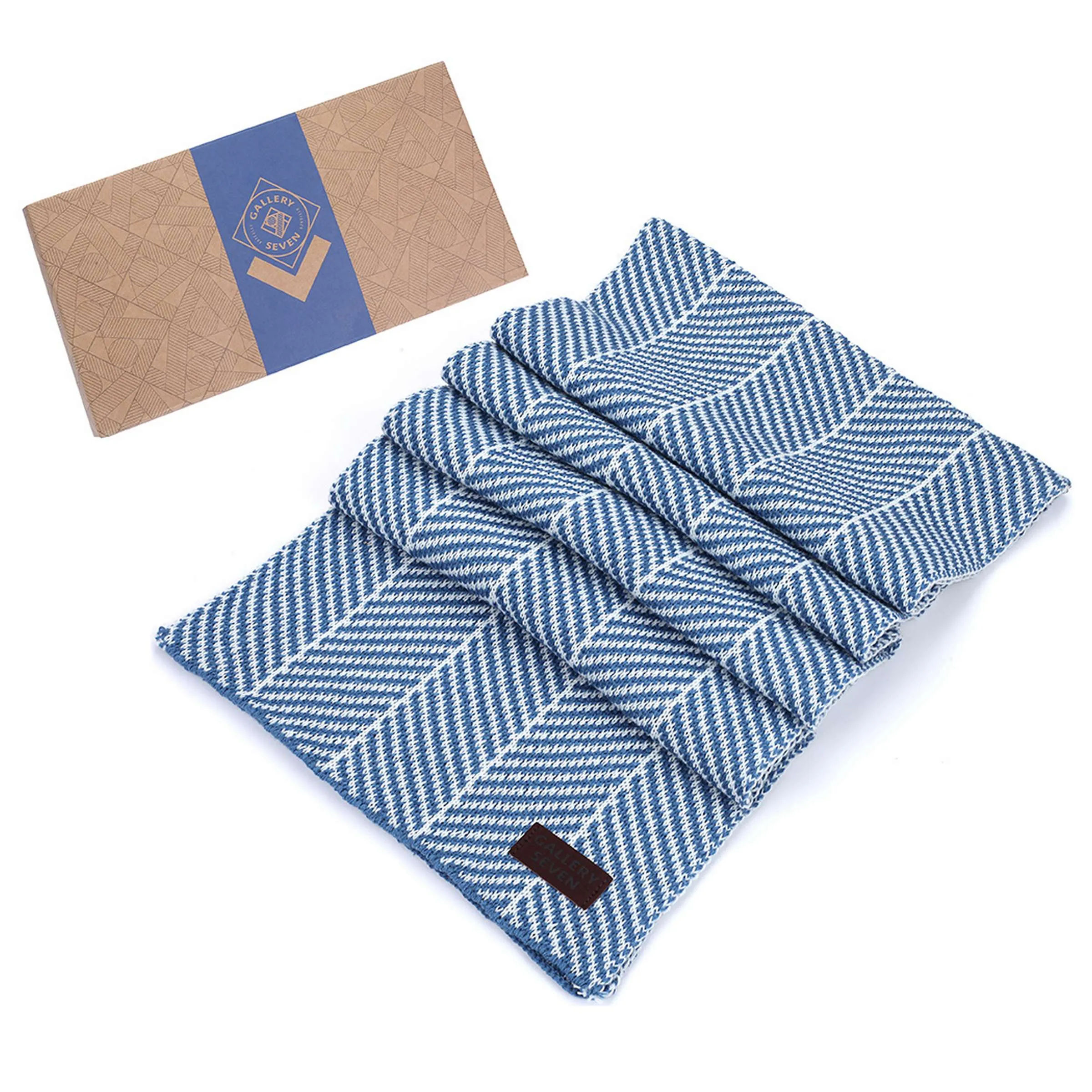 Men's Soft Knit Winter Scarf