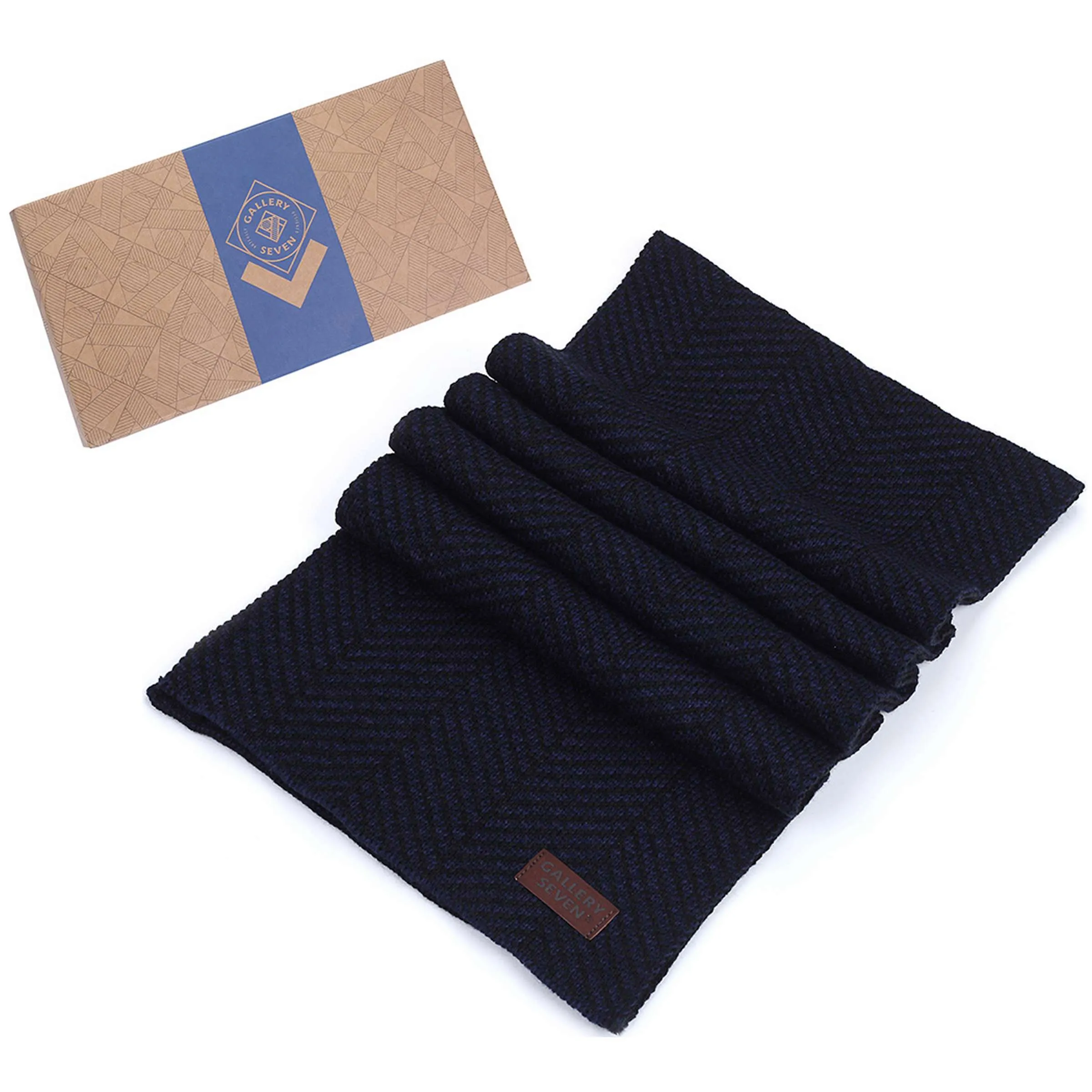 Men's Soft Knit Winter Scarf
