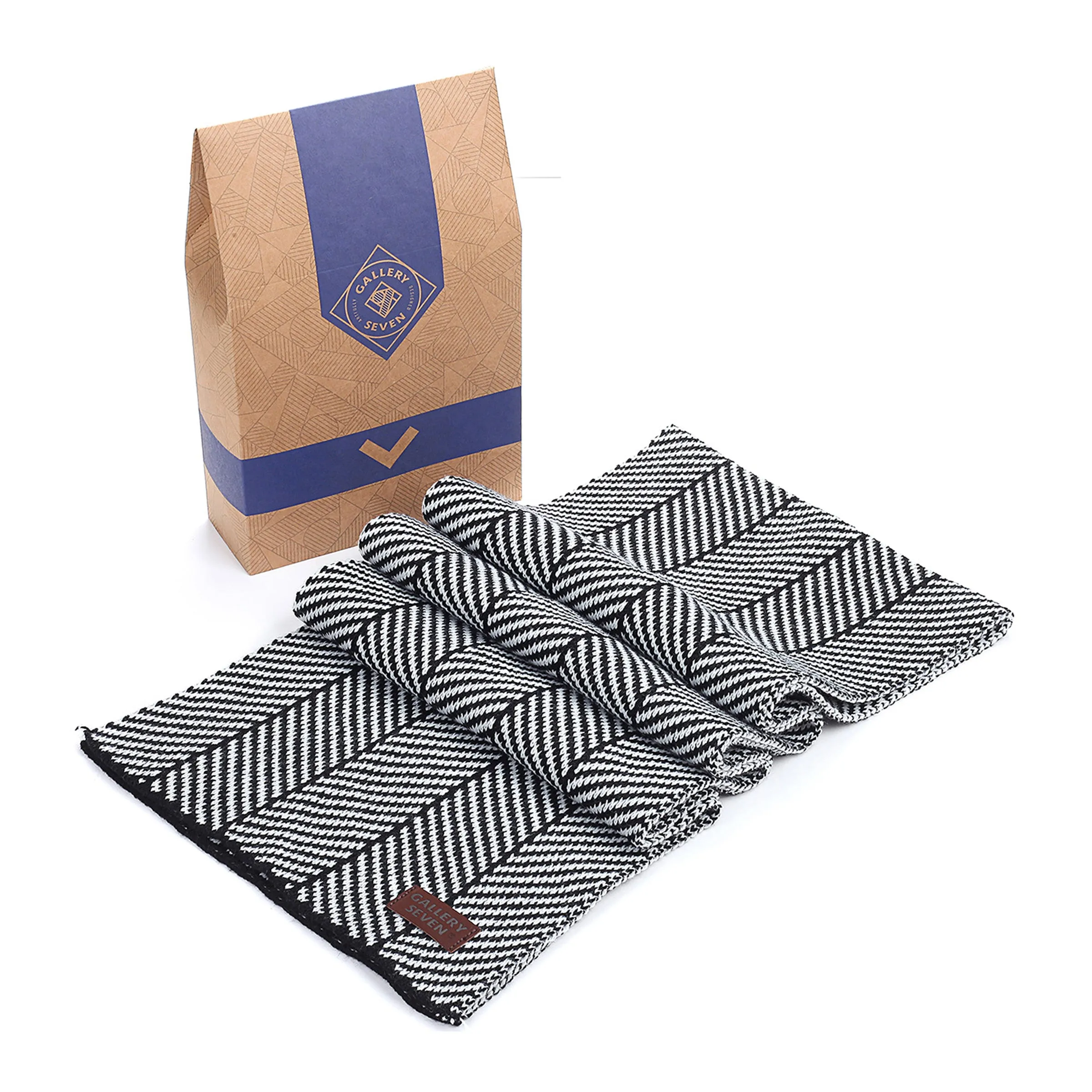 Men's Soft Knit Winter Scarf