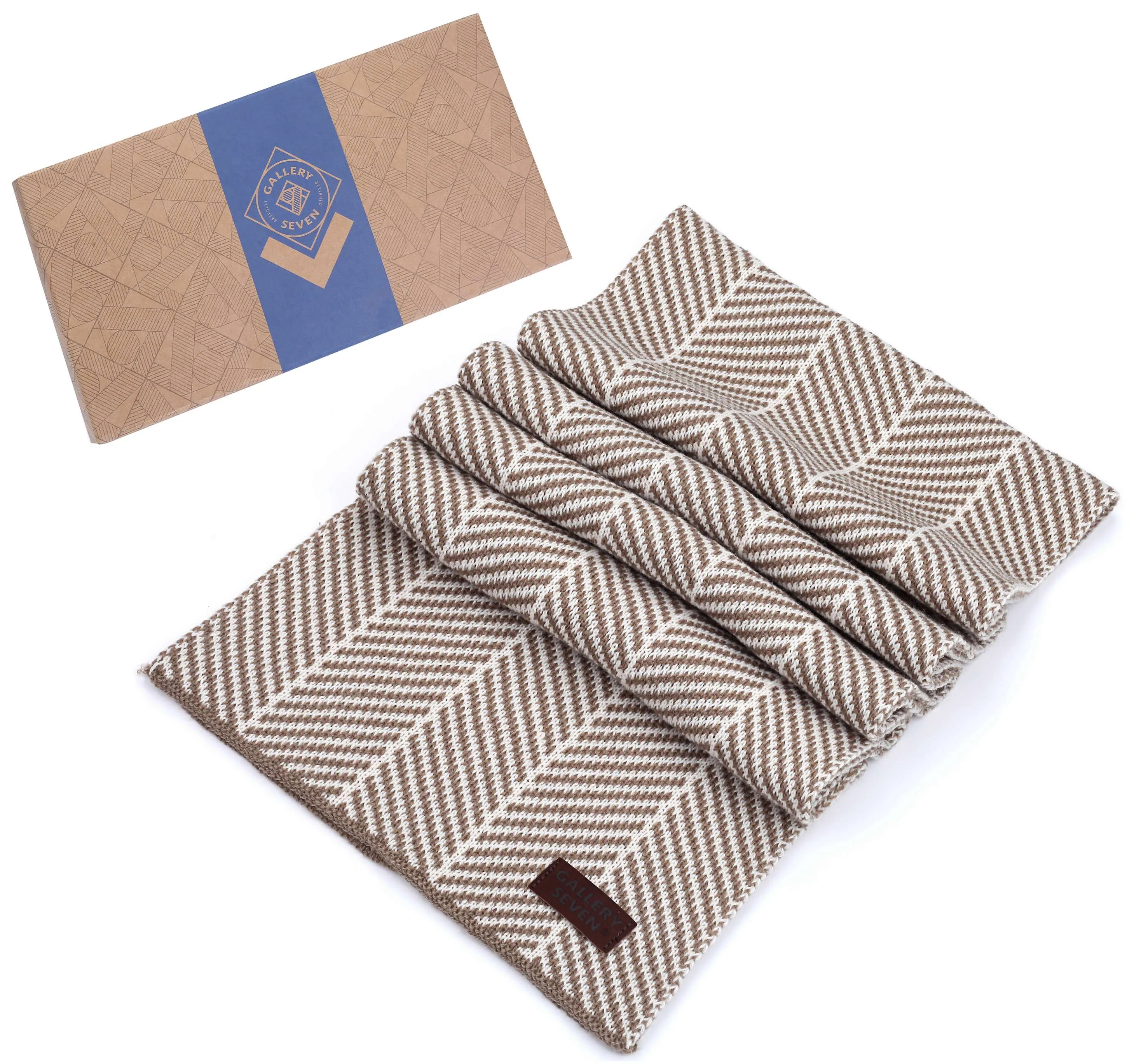 Men's Soft Knit Winter Scarf