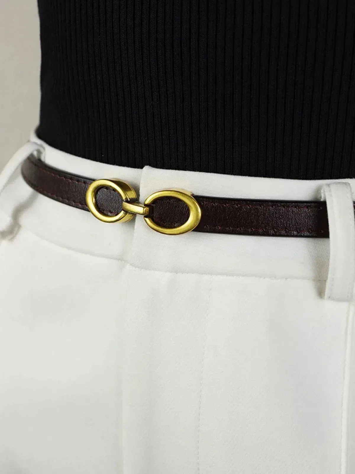 Orabella – Adjustable length – Faux leather belt