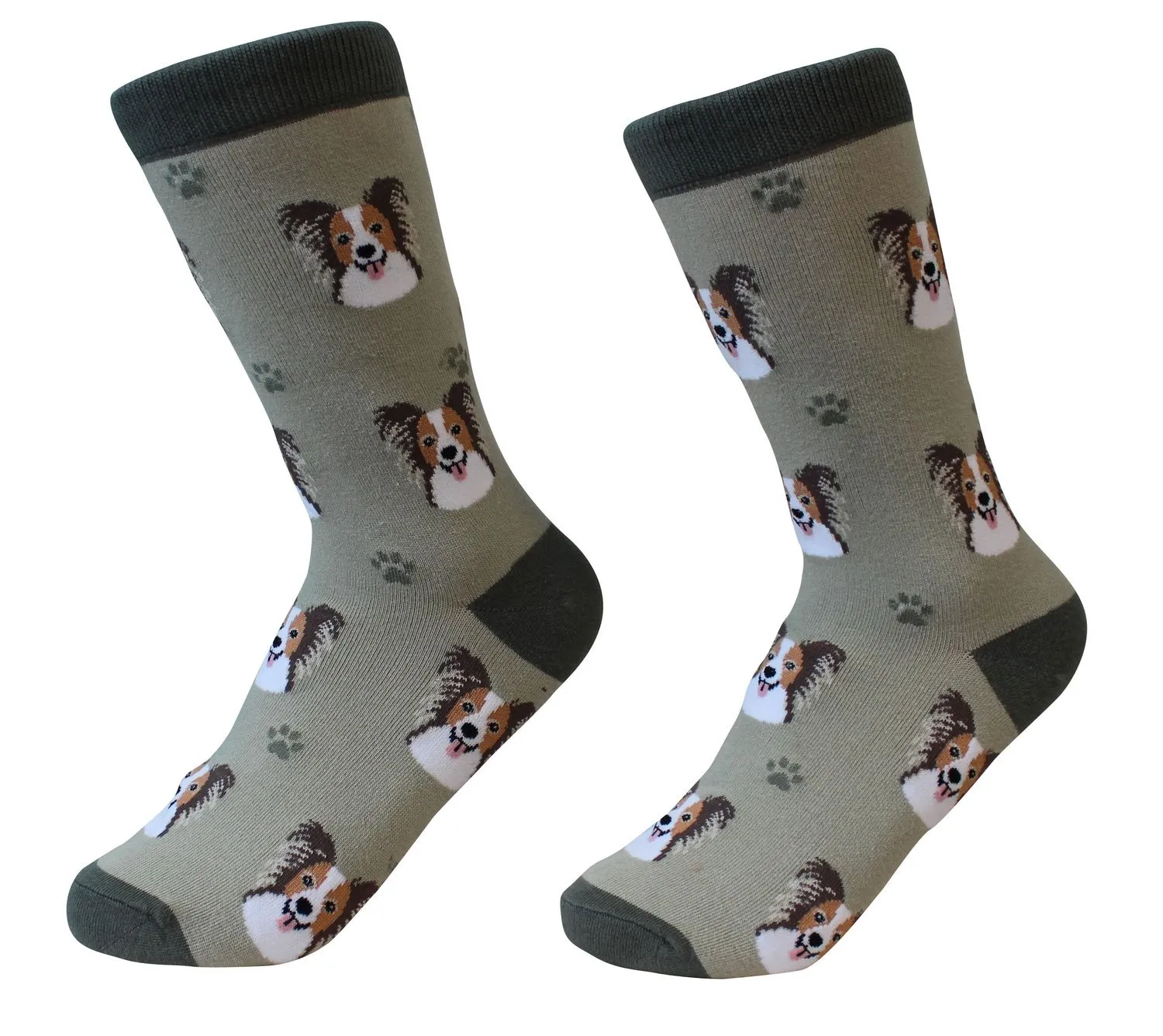 Papillon Dog Socks