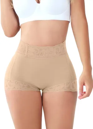 Pehhim Women butt lifter panties Lace Tummy Control Shapewear Shorts Fajas Colombianas Moldeadoras Comfortable underwear