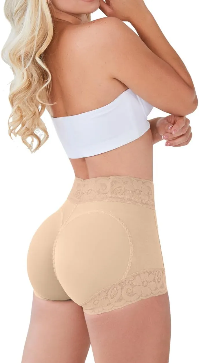Pehhim Women butt lifter panties Lace Tummy Control Shapewear Shorts Fajas Colombianas Moldeadoras Comfortable underwear