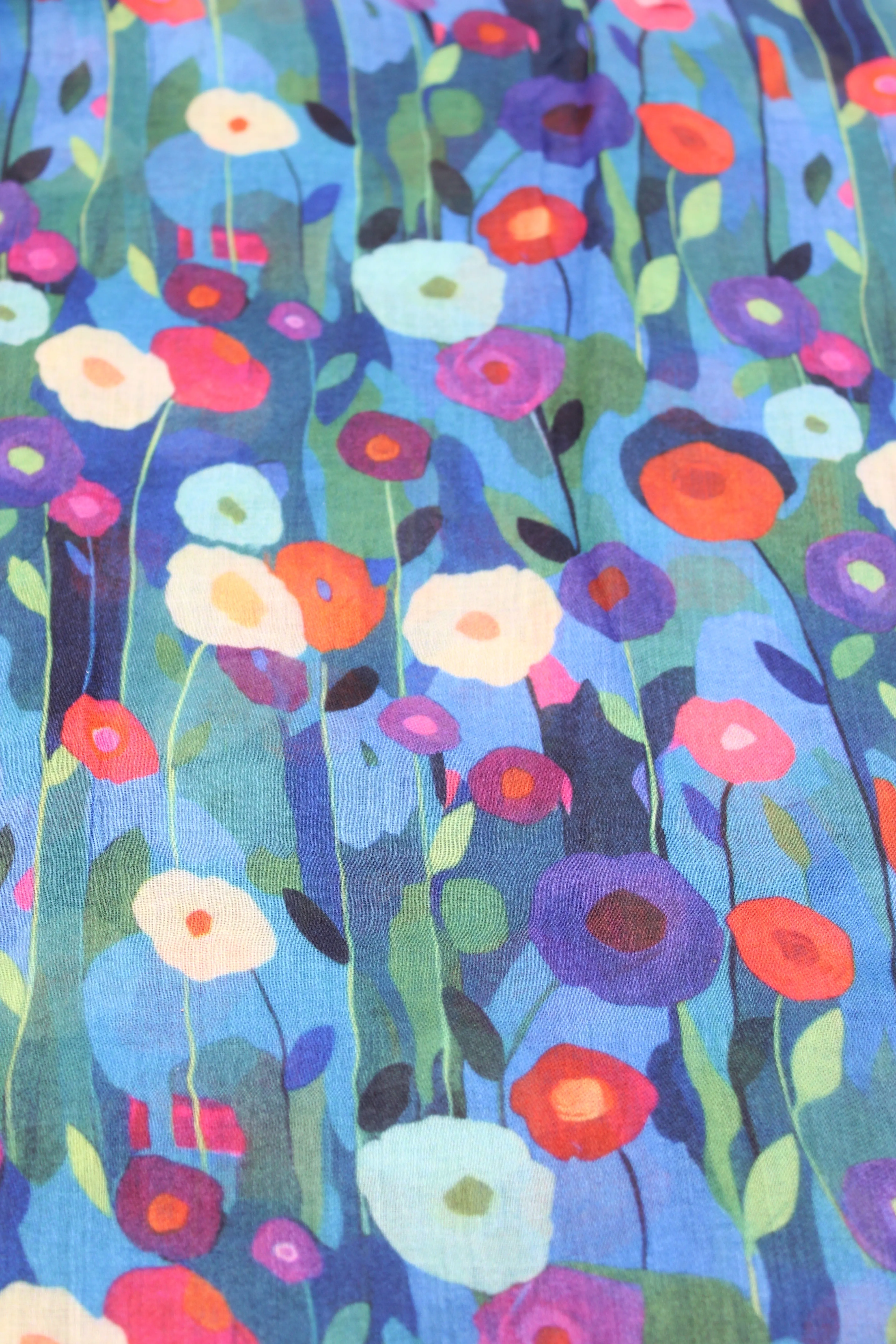 Poppy Dreams Scarf Wrap