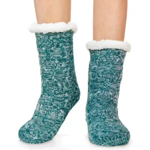 Printed Fluffy Diabetic Socks - Comfort and Support