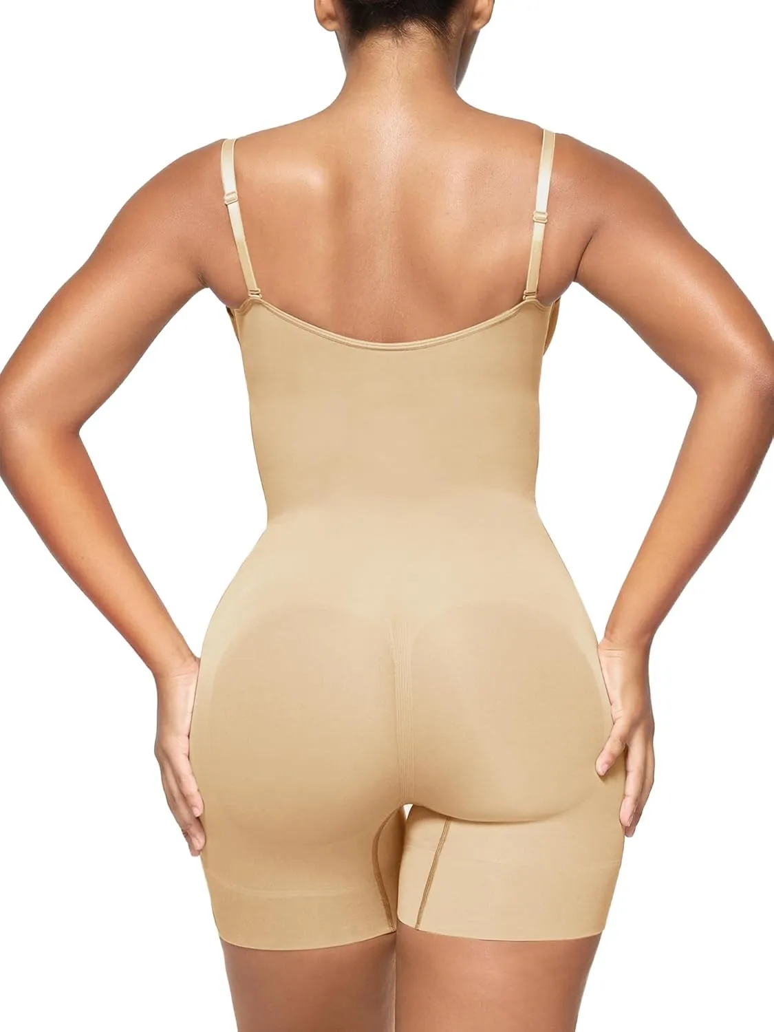 SHAPERX Open Bust Shapewear Tummy Control Bodysuits for Women Seamless Compression High Waisted Body Shaper