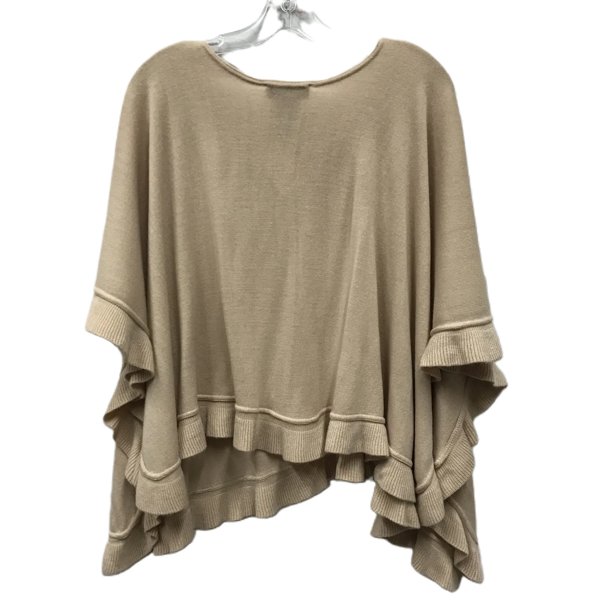 Shawl By Charlie Paige In Peach, Size: Onesize