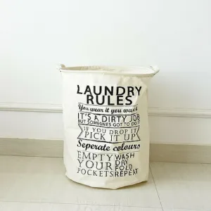 Shoppy Super Big Laundry Rules Basket