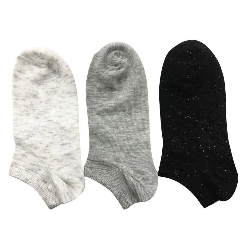 Short Socks -Simple Basic - Glitter - Double Yarn-