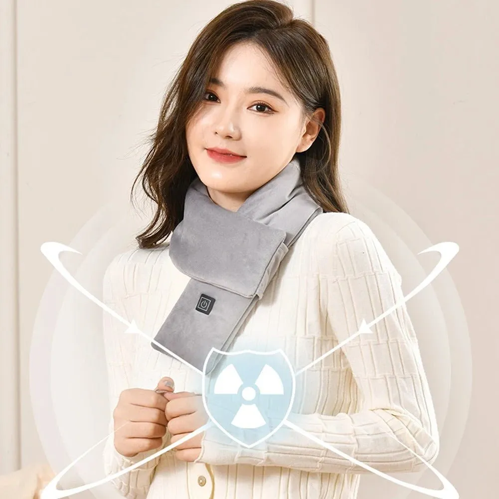 Smart Heating Winter Scarf - Heating Pad for Neck Pain &Stiffness Relief