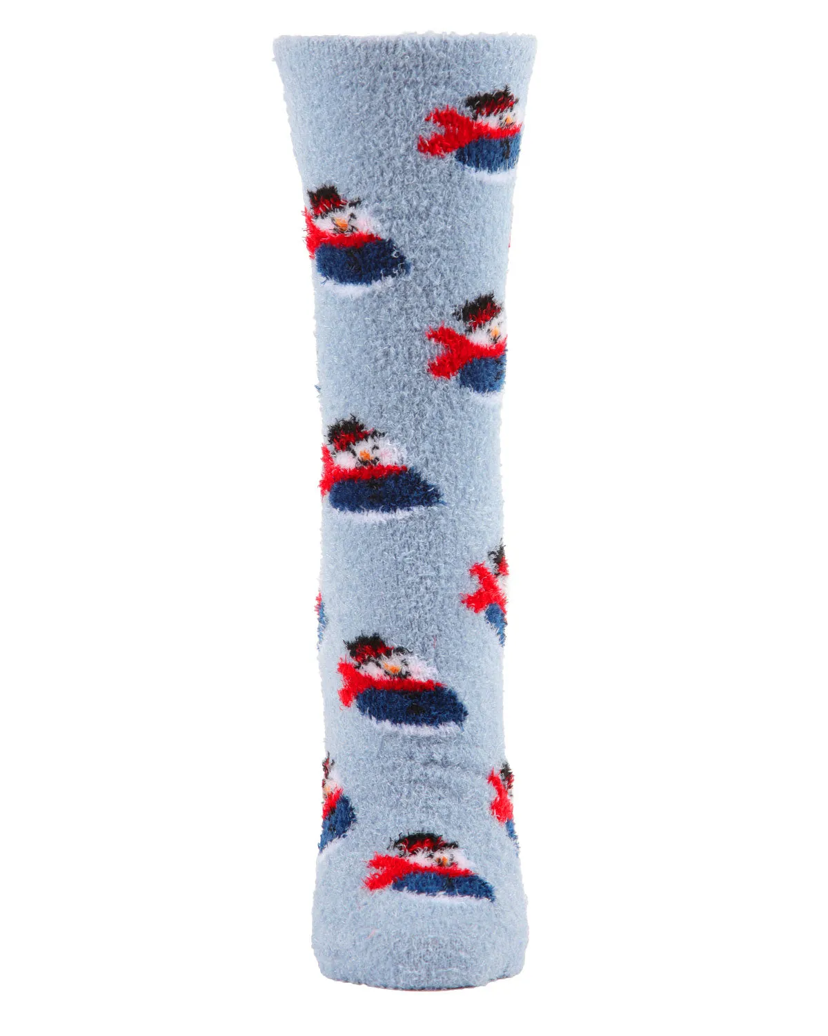 Snowman Cozy Non-Slip Crew Socks