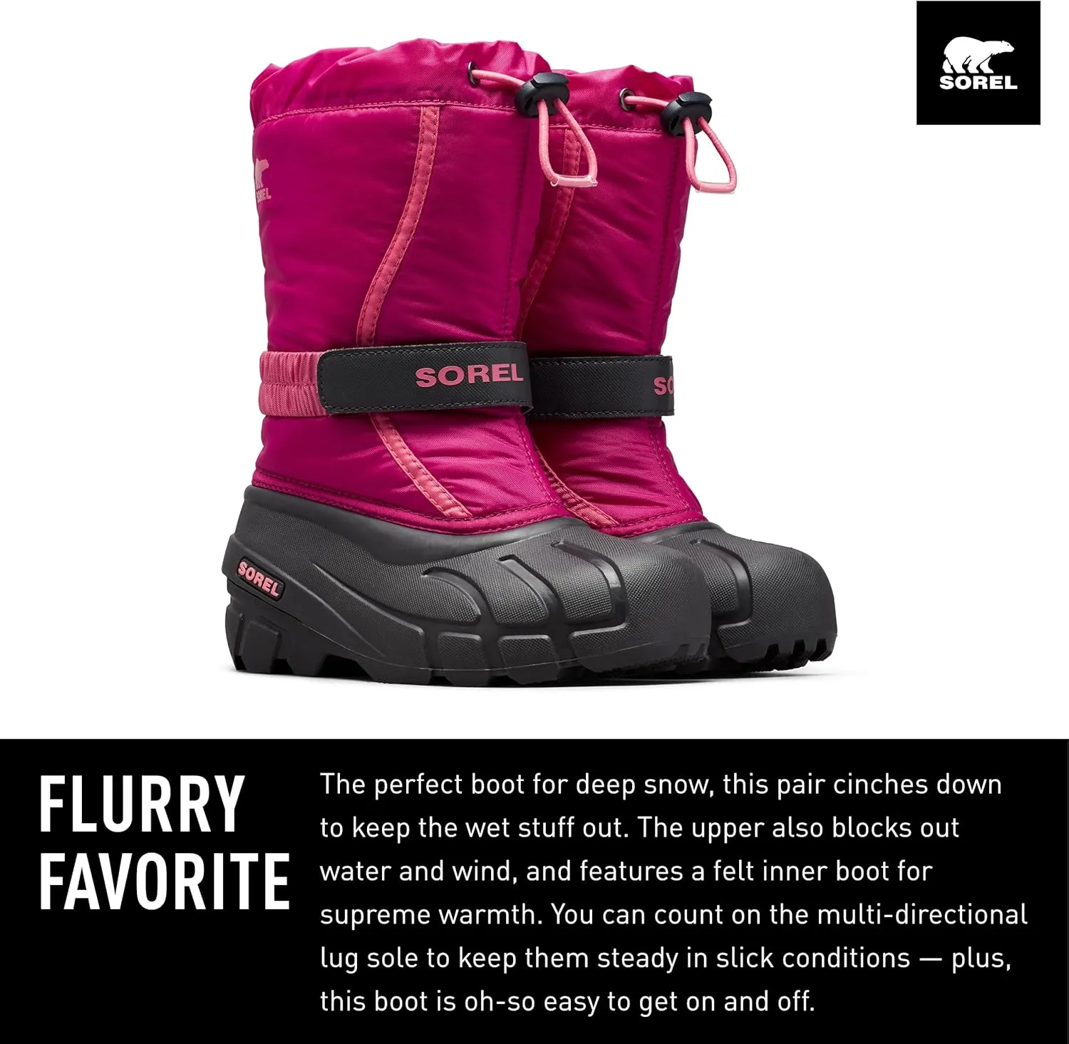 Sorel Unisex-Child Flurry Boot