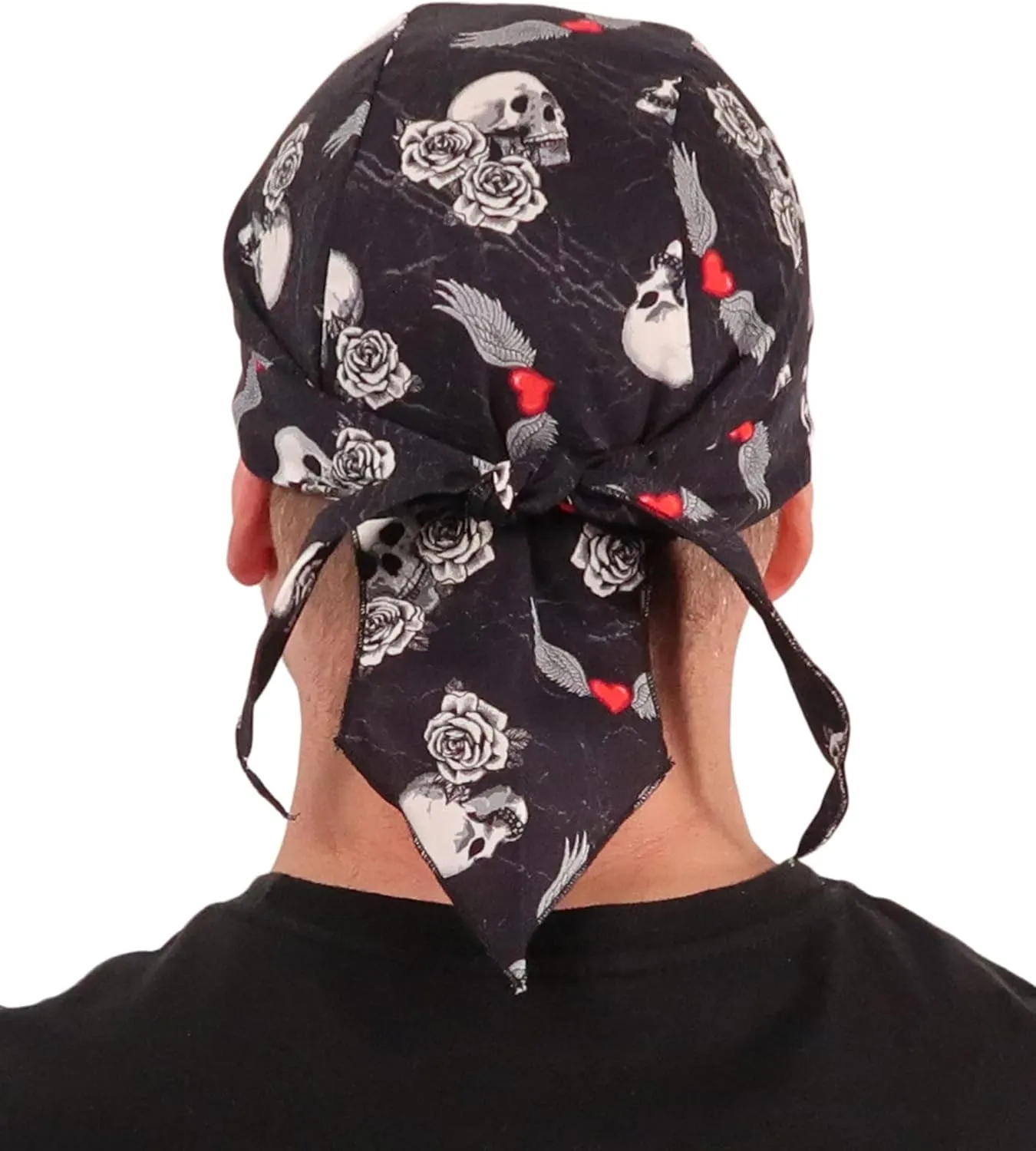 Sparkling EARTH - Skull Caps Doo Rags Do Rag Durag Headwrap Head Wraps Skullies - Made in The USA!
