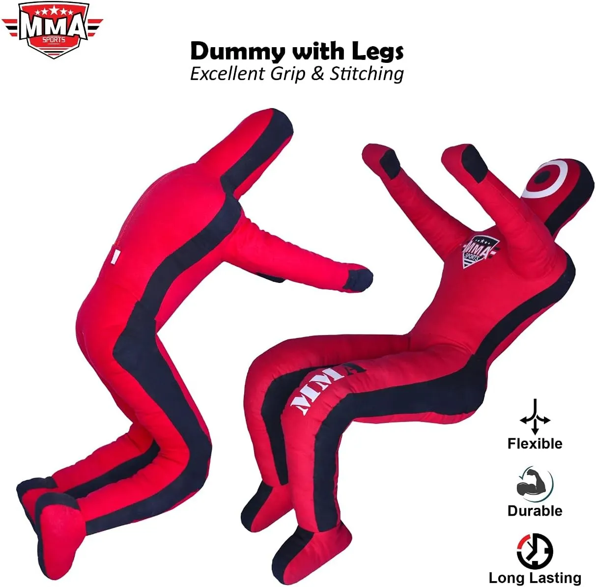 Sports Brazilian JIU Jitsu Grappling Submission Throwing Dummy Punching Heavy Bag Kick Boxing Dummies UNFILLED