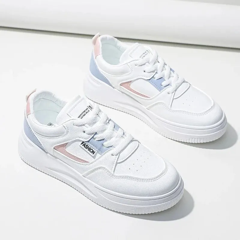 Spring New Women's Casual Sports Shoes: Flat, Comfortable Outdoor Skateboard Shoes, Perfect for Shopping - Specifications