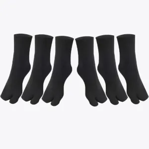 Tabi Black Socks (3 Pairs)