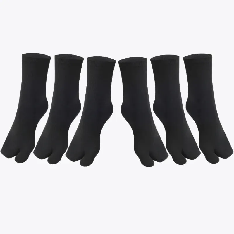 Tabi Black Socks (3 Pairs)