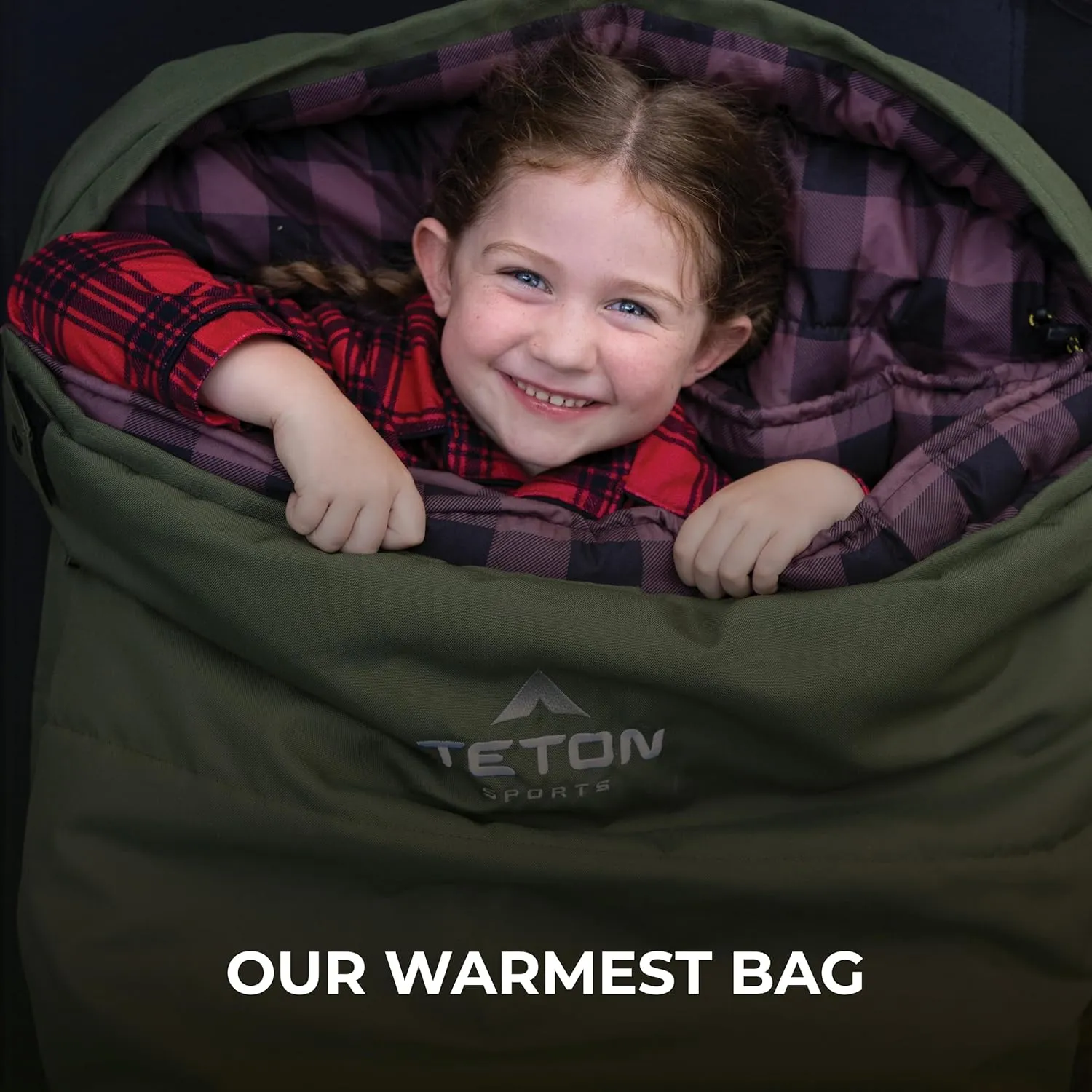 TETON Sports Deer Hunter -35F and 0F Degree Sleeping Bag. Warm and Comfortable Camping Sleeping Bags, Teton Tough Canvas Shell for Camping, Hunting, and Cold Weather