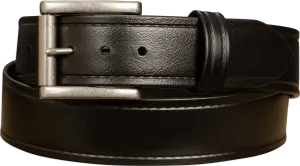 The Hercules Belt™ -  Black With Antique Nickel Roller Buckle 1.50" (H150)