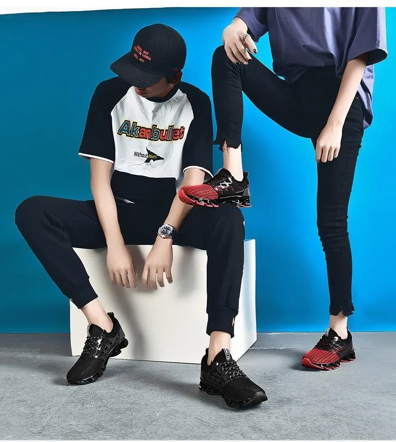 Unisex Casual Double Mesh Sneakers
