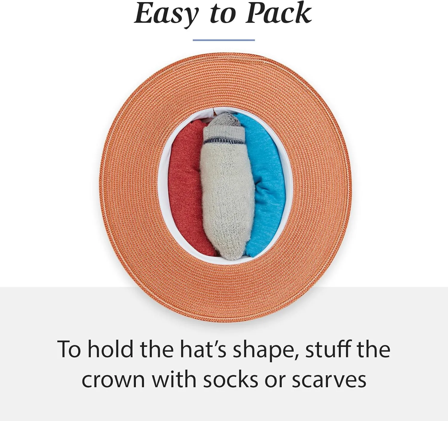 Wallaroo Hat Company Womens Petite Kristy Fedora  UPF 50 , UV Sun Protection Hat, Packable Design, Adjustable, Small Size