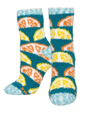 Warm & Cozy Citrus Slices | Teal