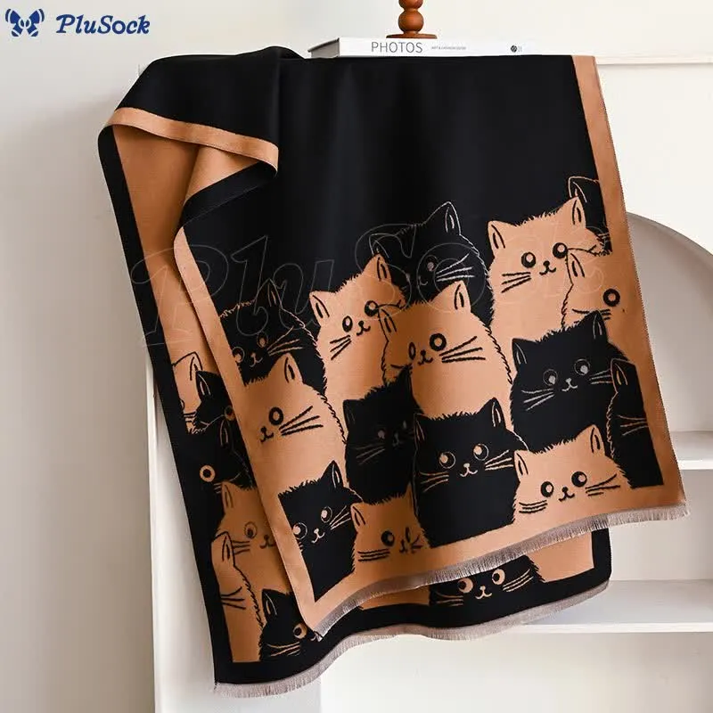 Warm Lovely Winter Blanket Scarf
