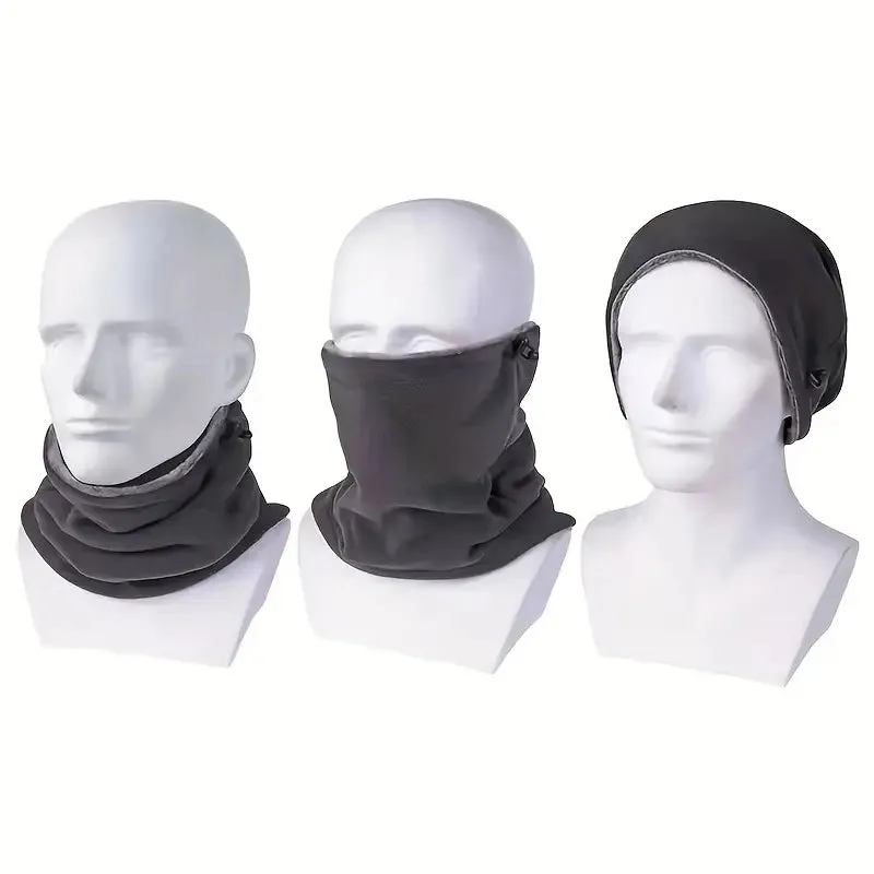 Winter Men Scarf & Hat