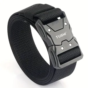 Woven Canvas Tactical Belt
