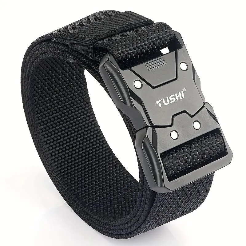 Woven Canvas Tactical Belt
